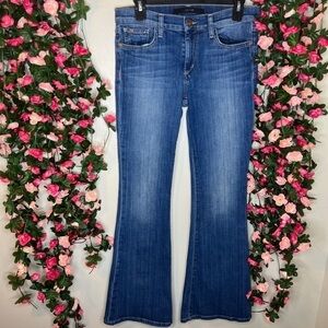 Joe's Jeans Medium Wash Blue Flare Elizabeth Wash Jeans Style SXXZ5988 27